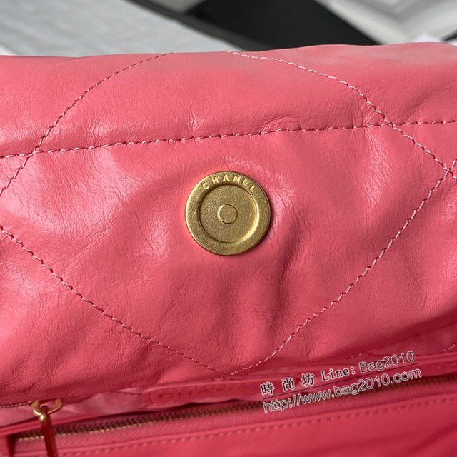 Chanel專櫃2022S春夏火爆22 bag購物袋AS3261 香奈兒22 bag鏈條休閒手袋女包 djc4823
